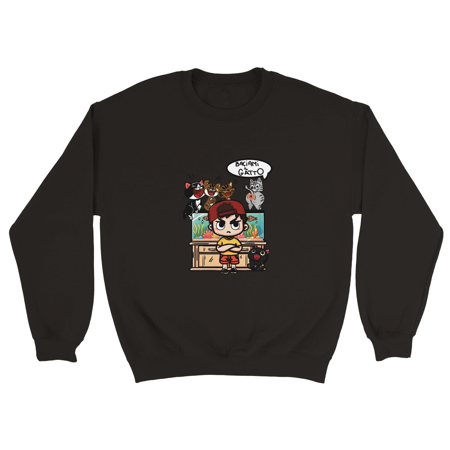 Felpa girocollo classica unisex
