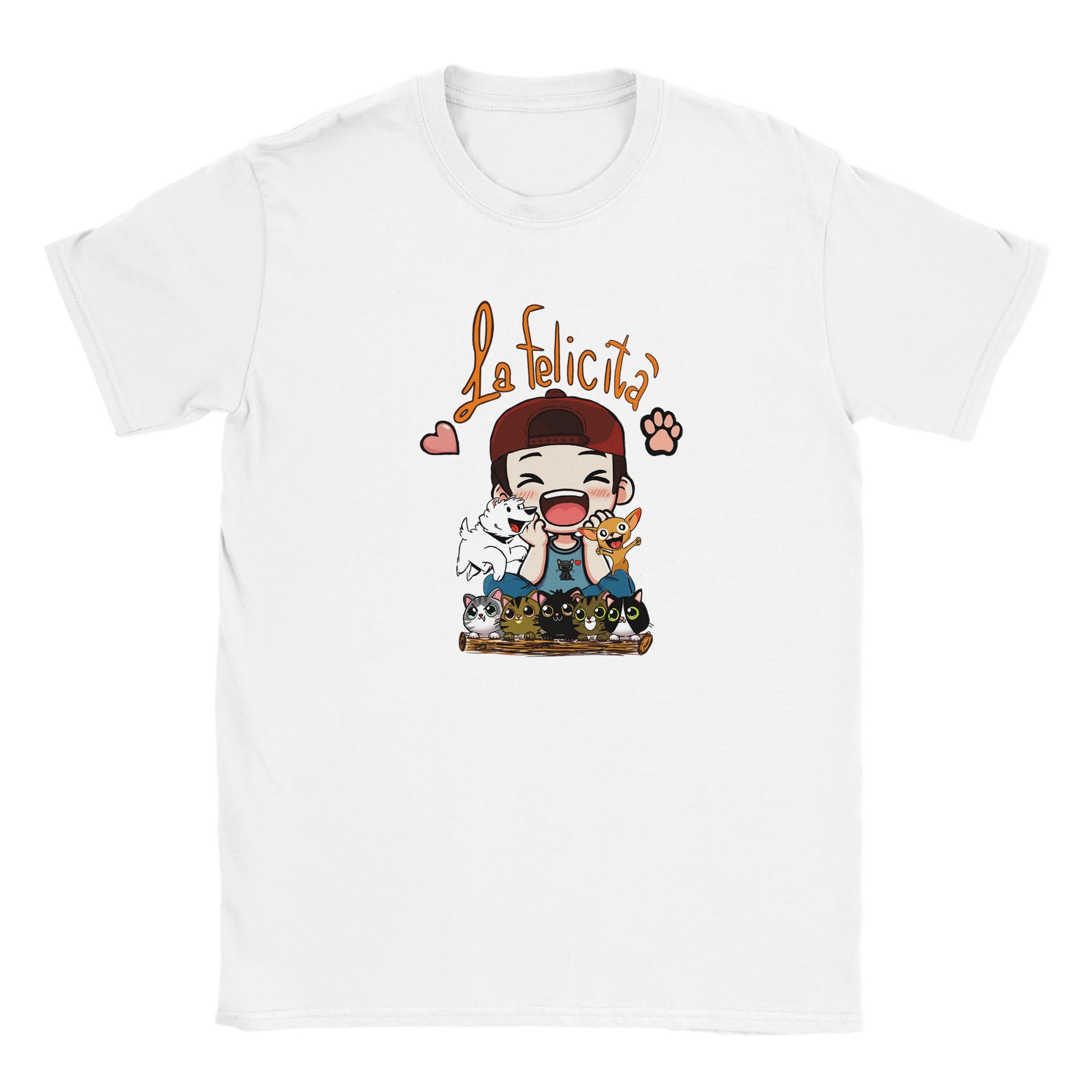 Name it T-Shirt con Stampa Animali - Bianco - Cotone Bio unisex (bambini Name it T-Shirt con Stampa Animali - Bianco - Cotone Bio unisex (bambini