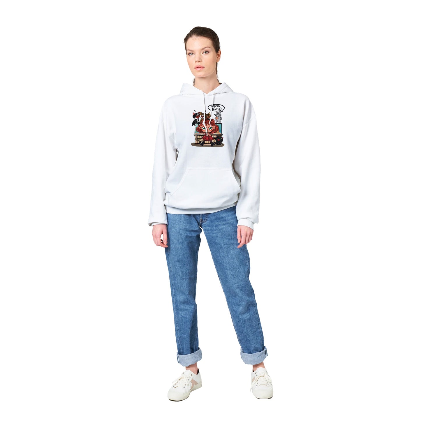 Felpa con cappuccio classica unisex