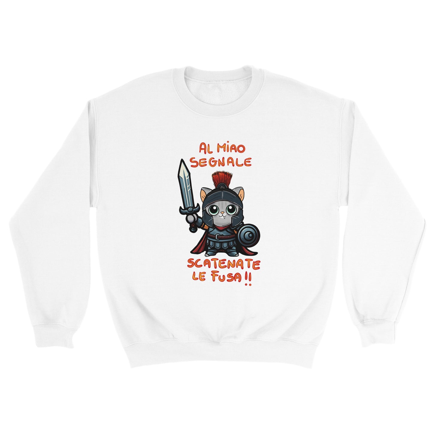 Felpa girocollo classica unisex