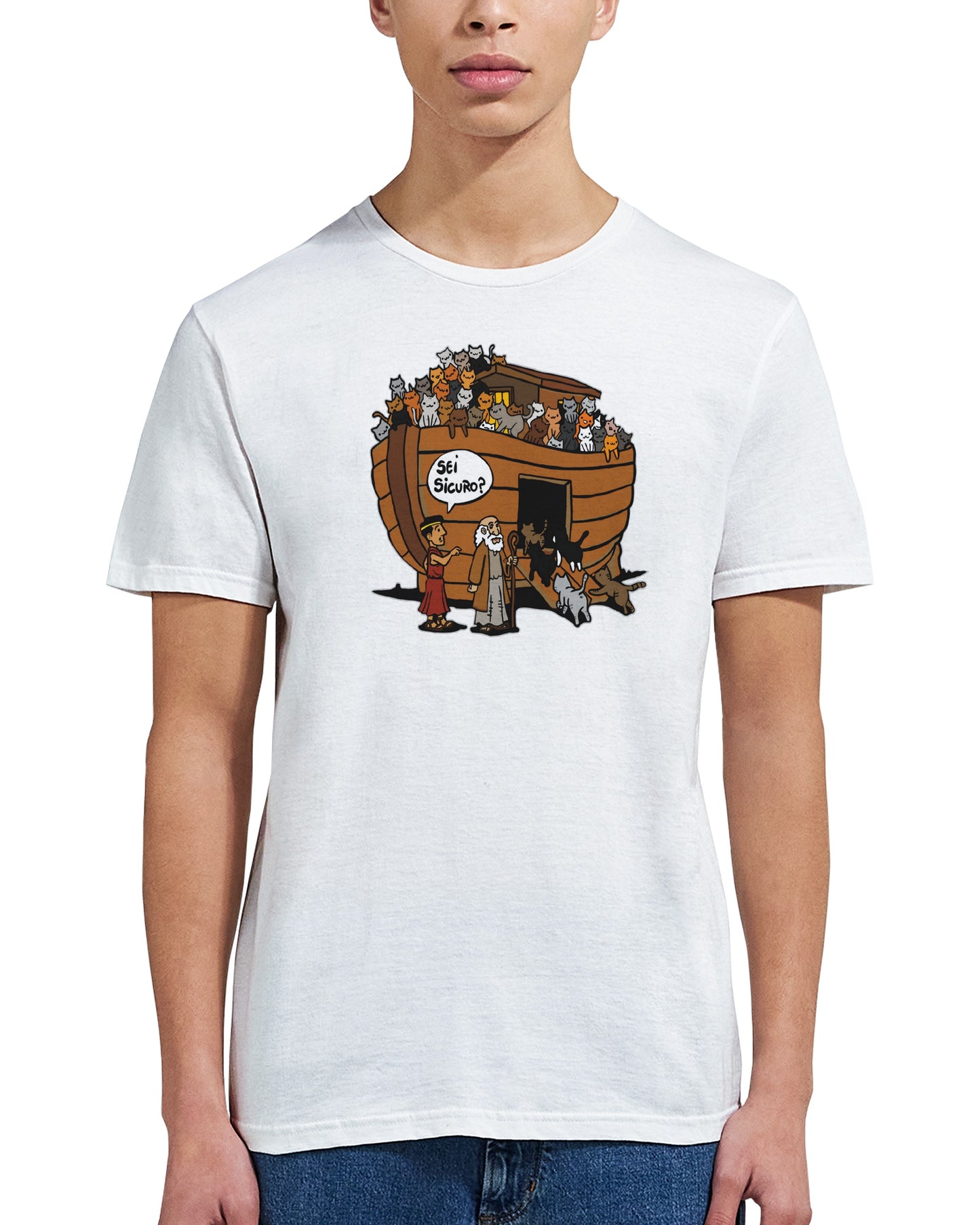 T-shirt girocollo unisex