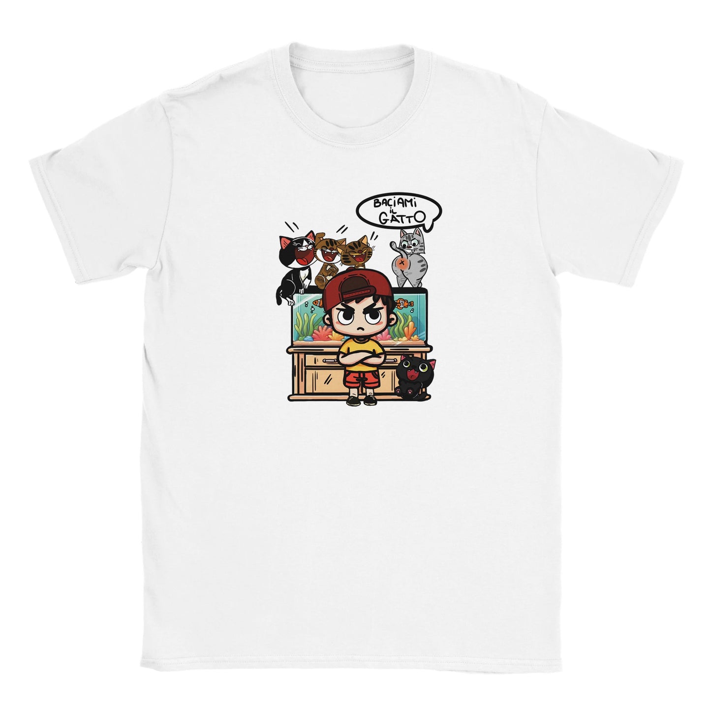 T-shirt girocollo classica per bambini
