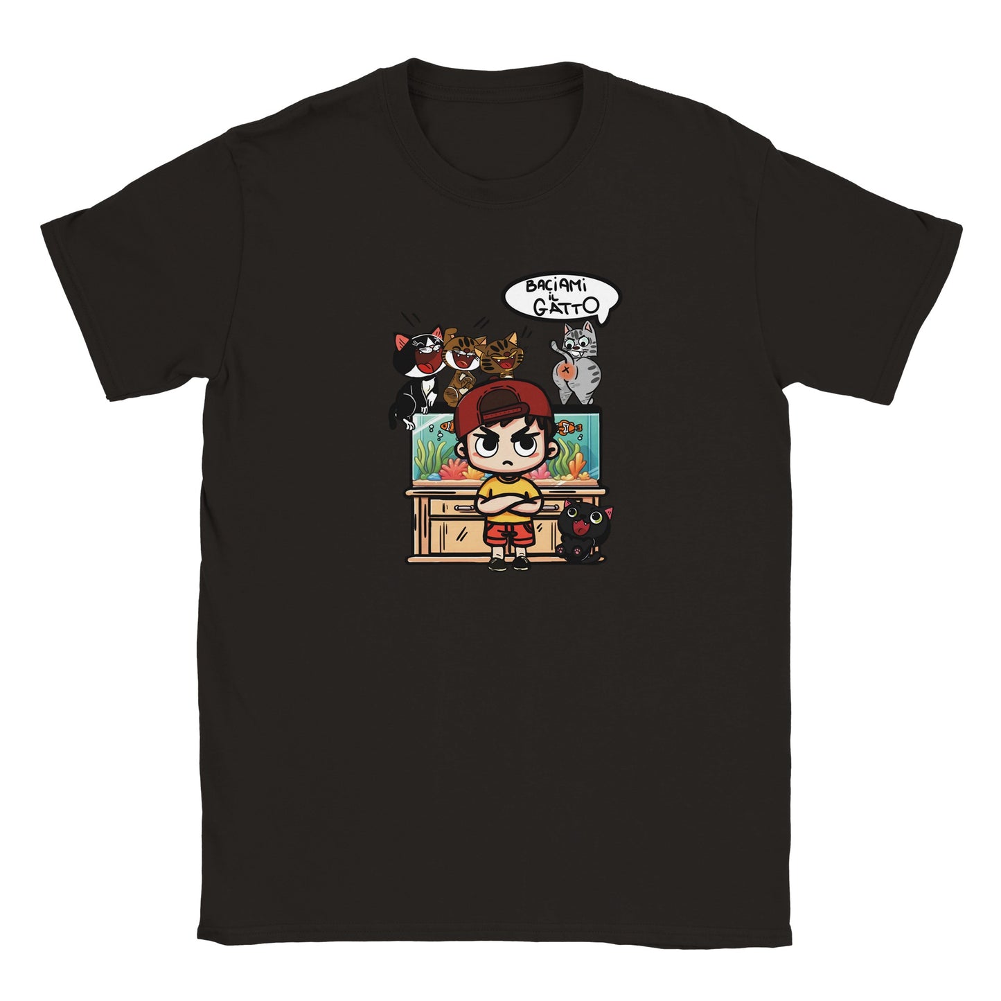 T-shirt girocollo classica per bambini