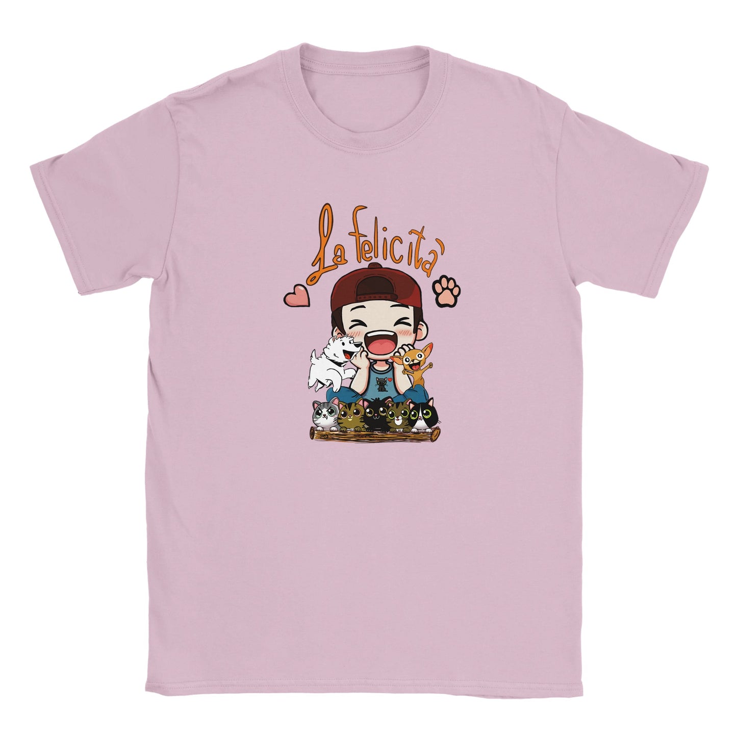 T-shirt girocollo classica per bambini