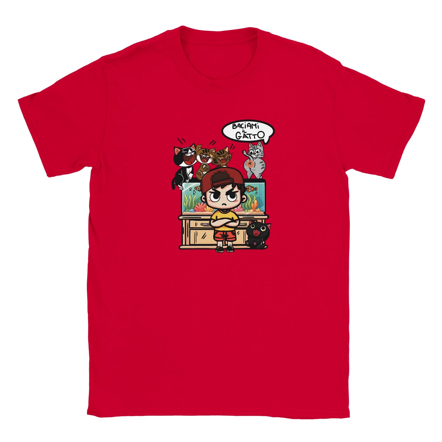 T-shirt girocollo classica per bambini