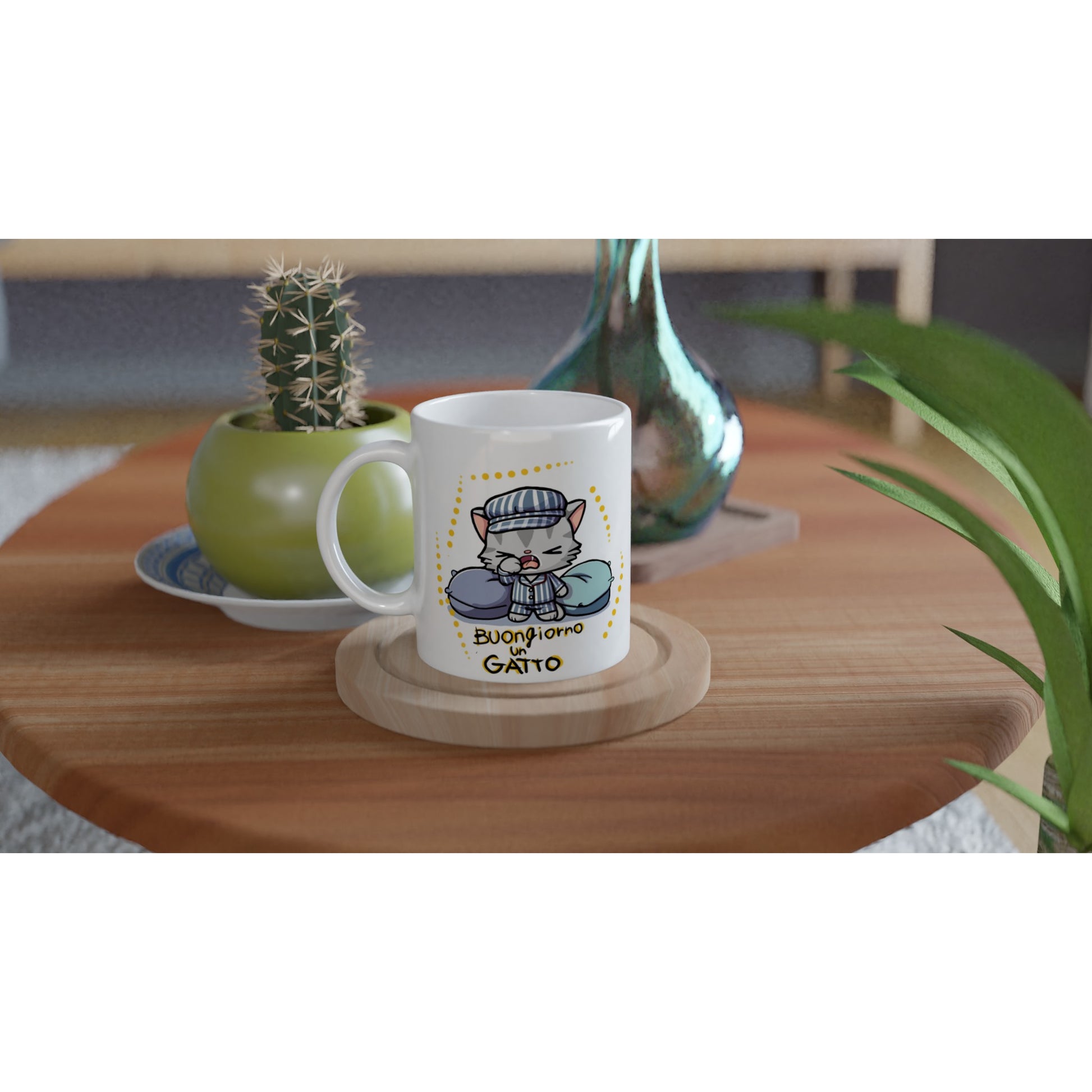 Tazza simpatica Llama, bianca, 325 ml / 11 oz Tazza da caffè, tazza da –  PepMelon