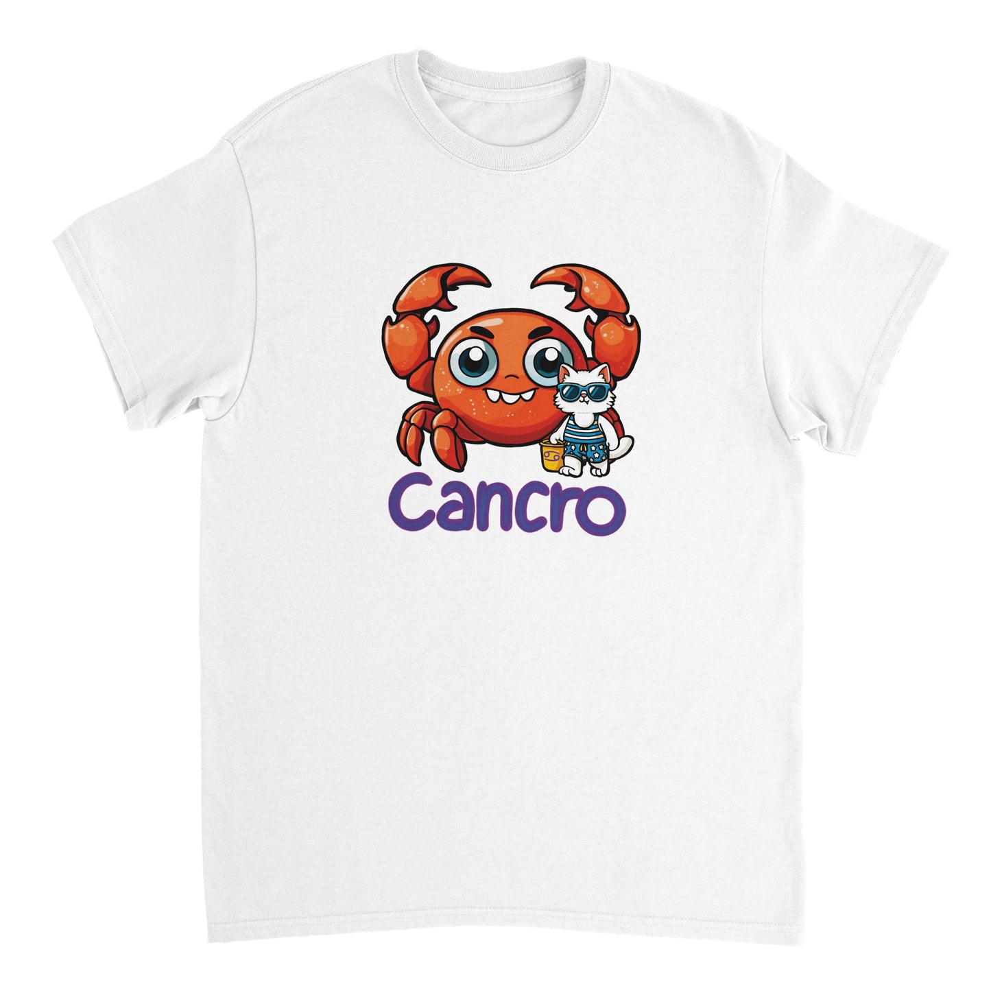 T-shirt girocollo unisex cancro