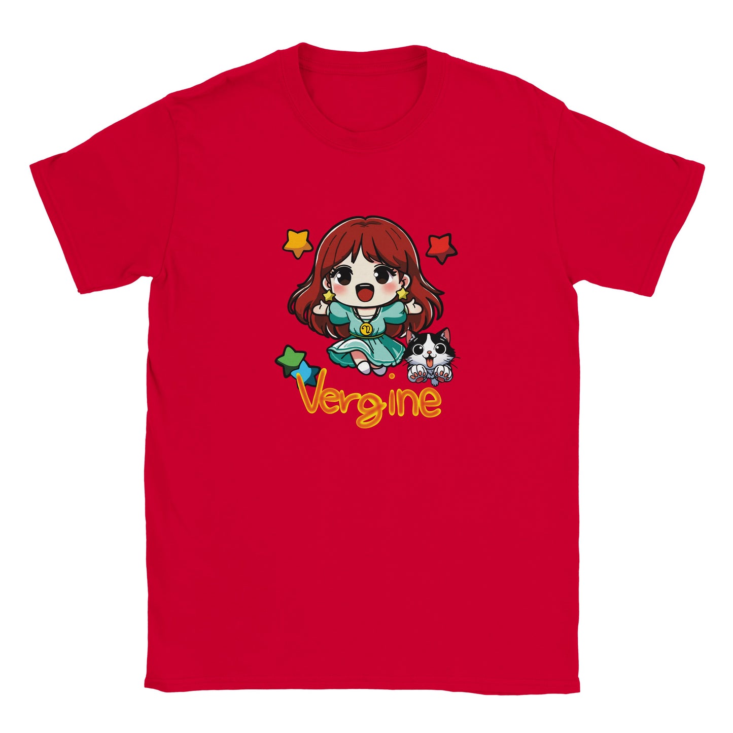 T-shirt girocollo classica per bambini vergine