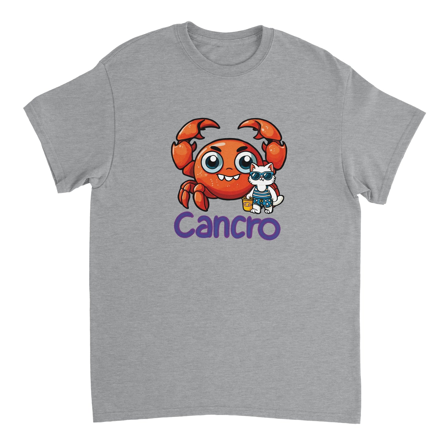 T-shirt girocollo unisex cancro