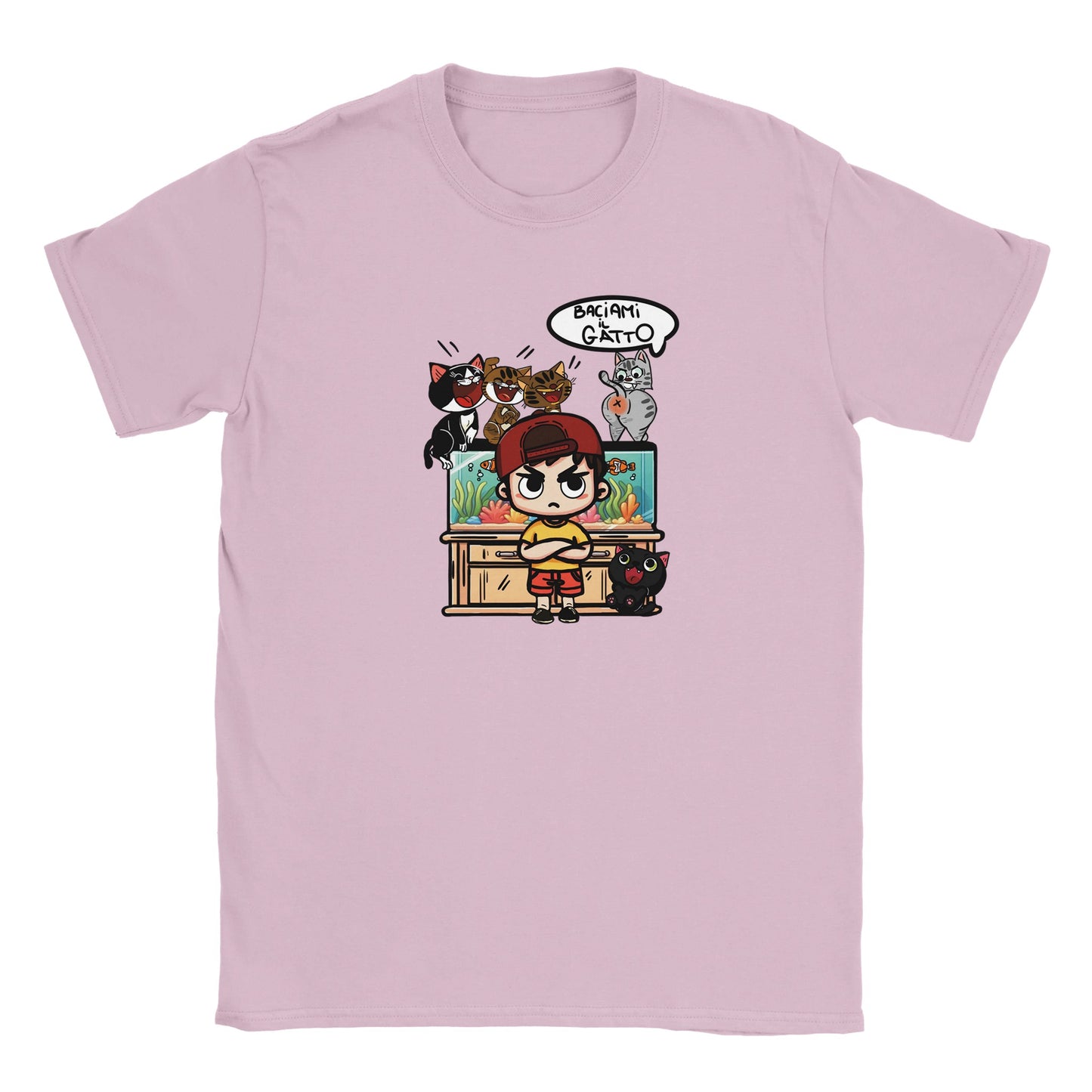 T-shirt girocollo classica per bambini