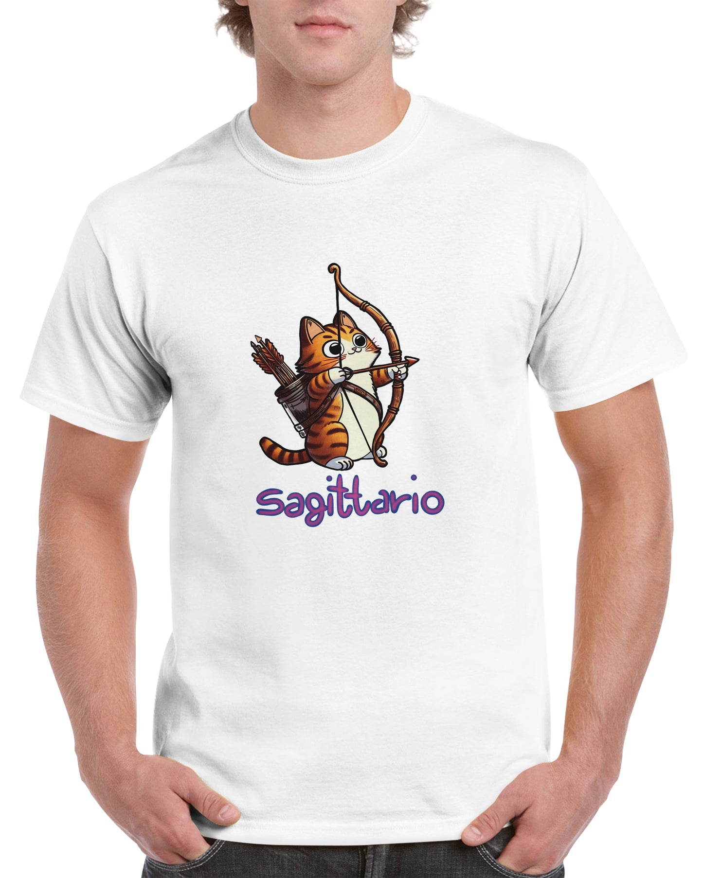 T-shirt girocollo unisex sagittario