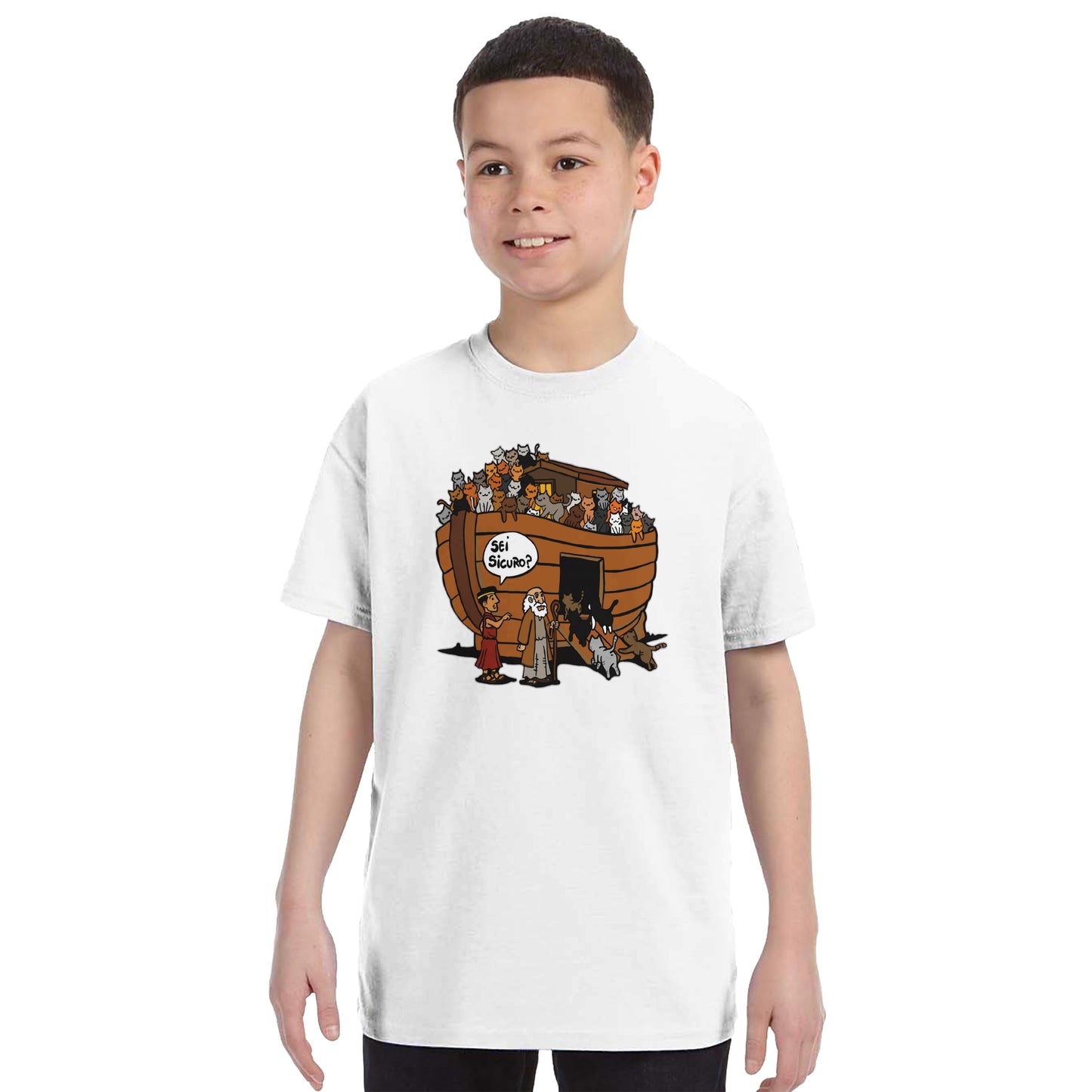 T-shirt girocollo classica per bambini