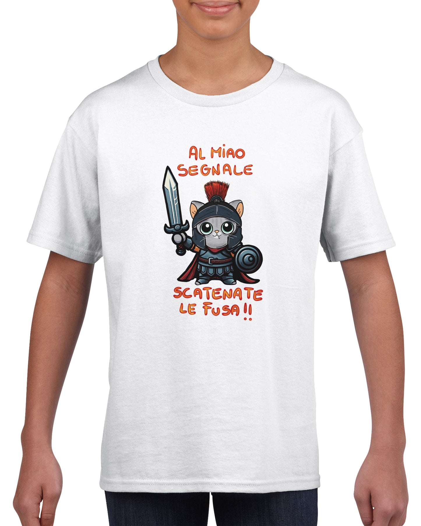 T-shirt girocollo classica per bambini