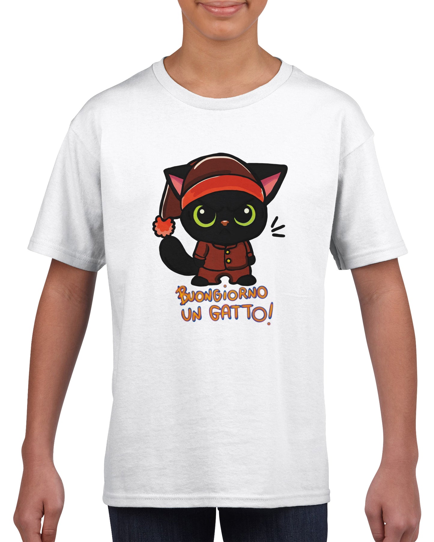 T-shirt girocollo classica per bambini