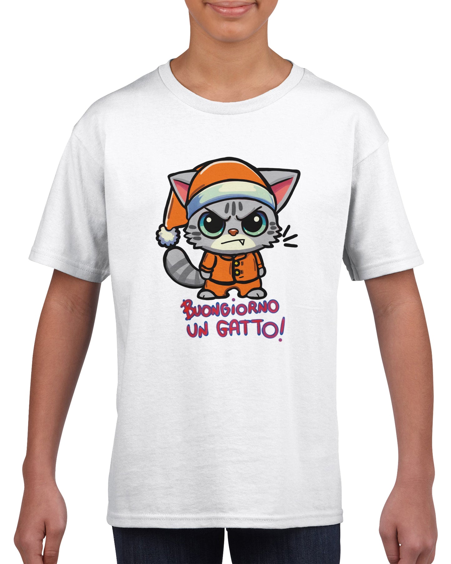 T-shirt girocollo classica per bambini